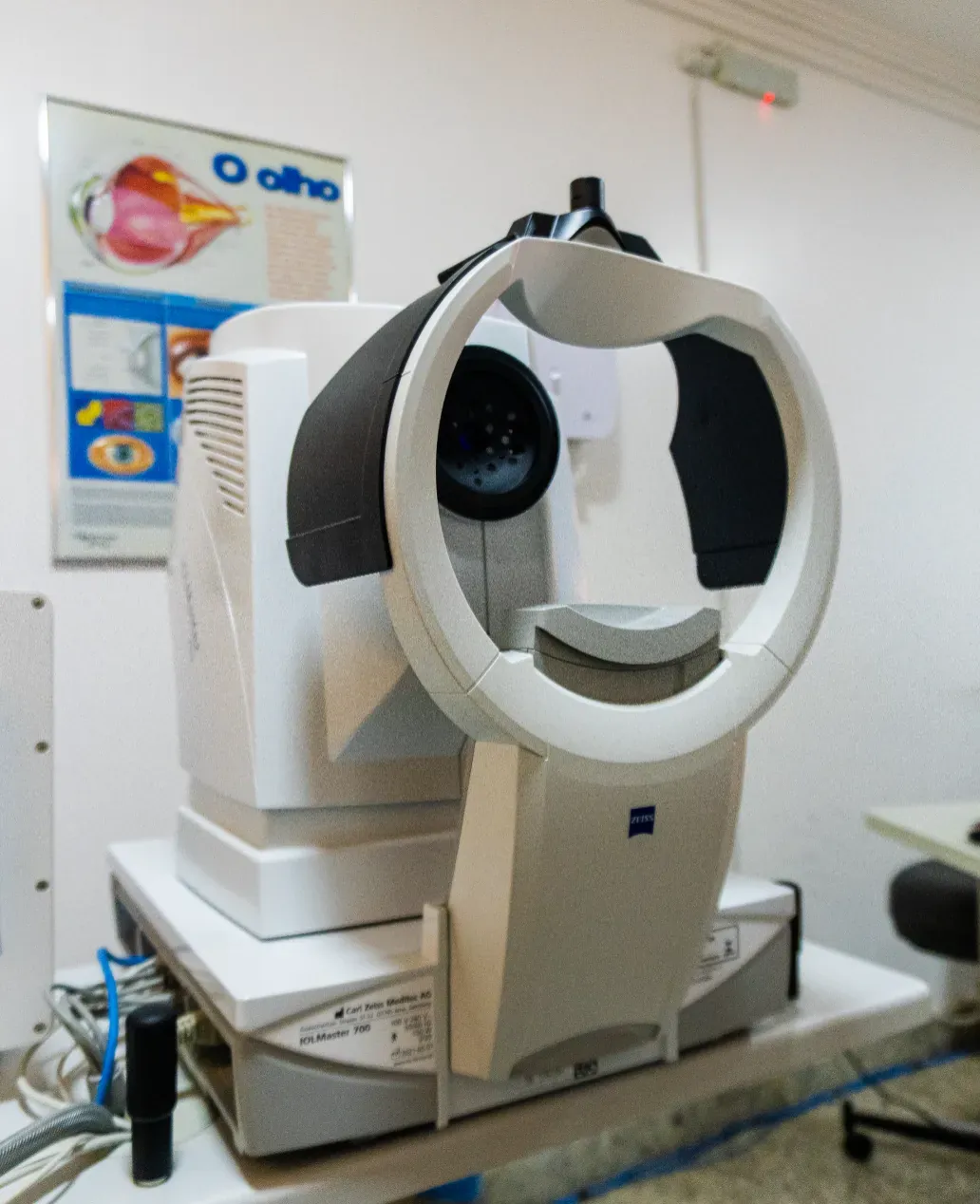Equipamento Zeiss de diagnóstico por imagem