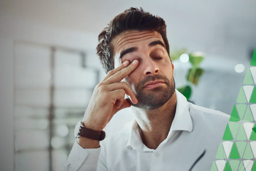 Coçar os olhos: um perigo para a visão